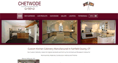 Desktop Screenshot of chetwodecabinetry.com